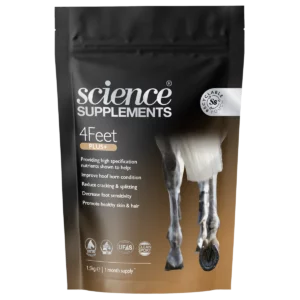 4Feet Plus+ | Biotine 100% naturelle + pré et probiotiques pour sabots de chevaux